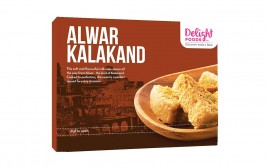 Delight Foods Alwar Kalakand   Box  250 grams